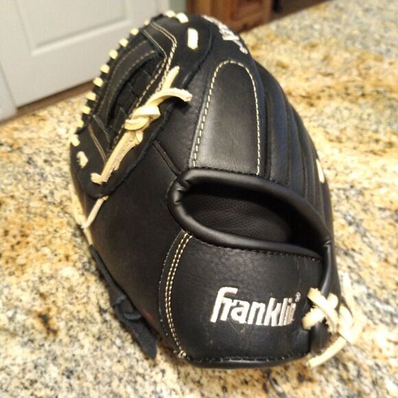 Franklin Pro Flex 4113L 12.5" Hybrid Series Baseball Glove Black Left Handed - Picture 7 of 12